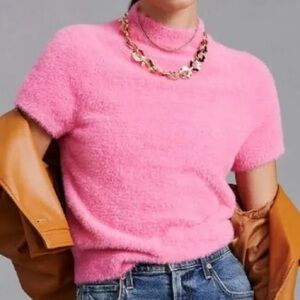 Boheme Pink Short Sleeve Top